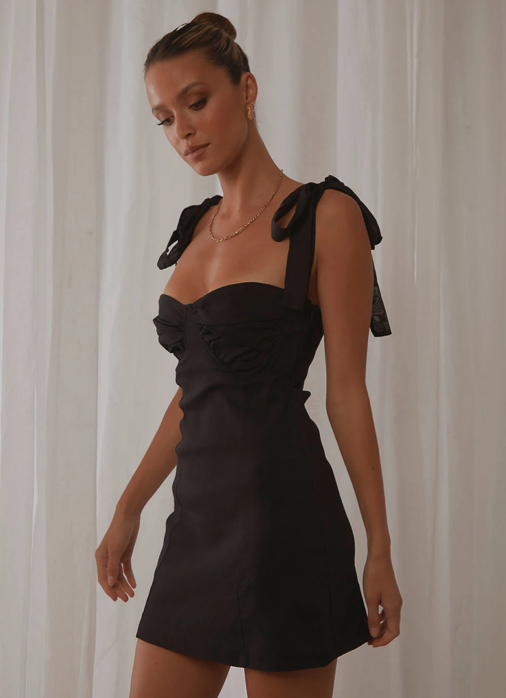 Peppermayo New & Most Loved Let's Groove Mini Dress - Black 3 Peppermayo New & Most Loved Let's Groove Mini Dress - Black