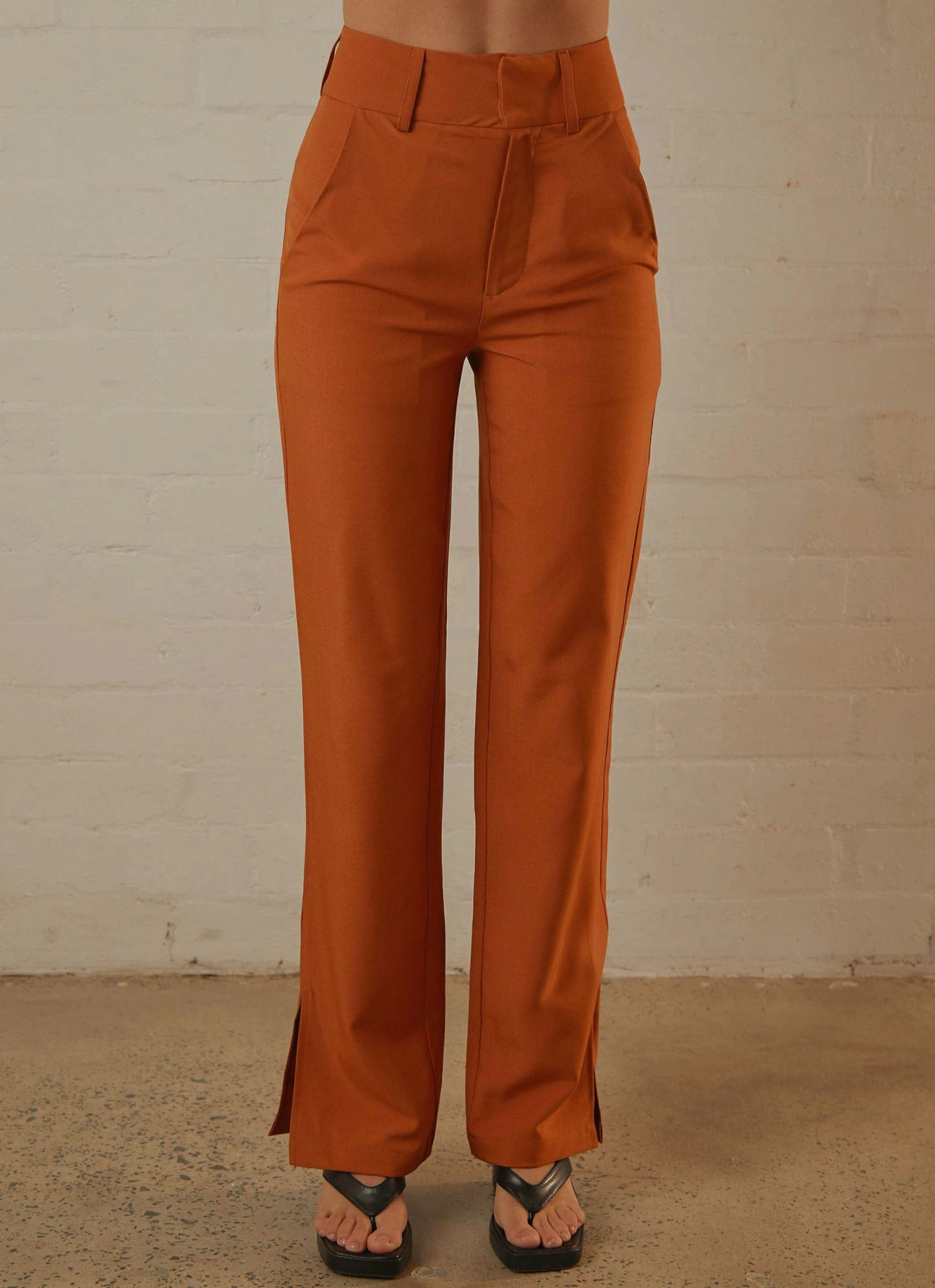Peppermayo Exclusive Tess Suit Pants - Terracotta New & Most Loved 3 Peppermayo Exclusive Tess Suit Pants - Terracotta New & Most Loved