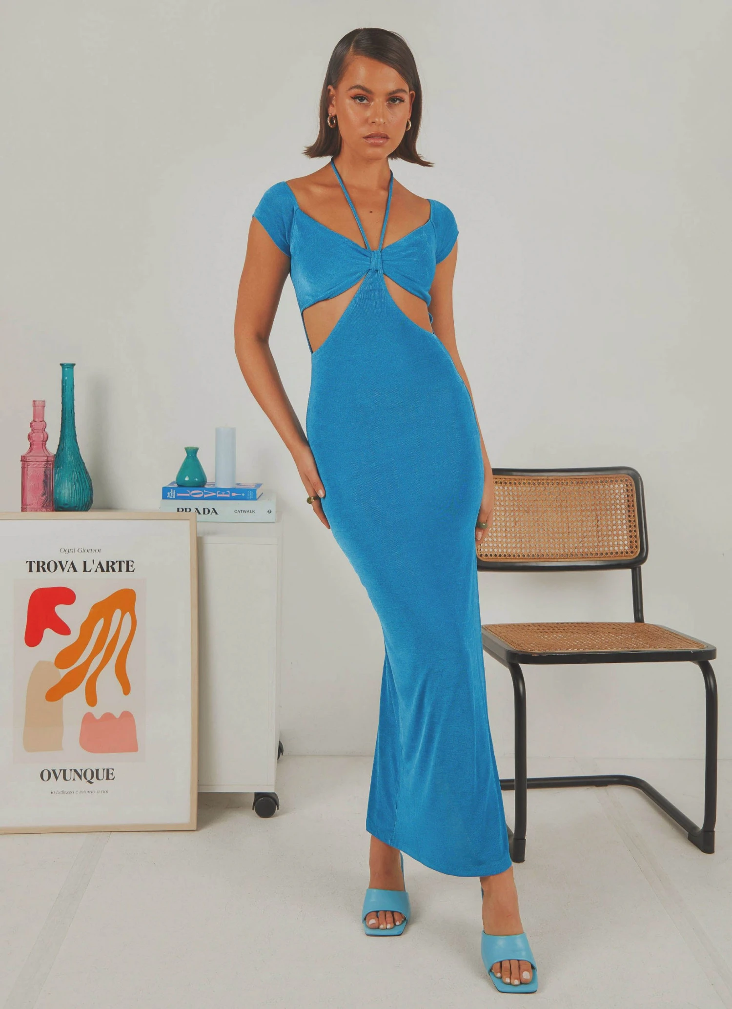 Peppermayo Sabotage Midi Dress - Blue 1 Peppermayo Sabotage Midi Dress - Blue