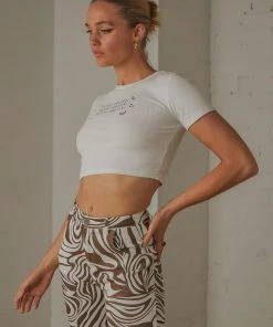 Peppermayo Exclusive New & Most Loved Tutti Fruitti Baby Tee - White