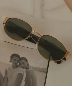 Peppermayo New & Most Loved Sign Of The Times Sunglasses - Black Gold