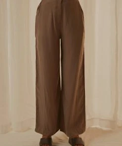 Nude Lucy New & Most Loved Gia Cupro Pant - Ash 7 Nude Lucy New & Most Loved Gia Cupro Pant - Ash