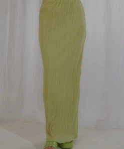 Peppermayo Exclusive Setting Sun Maxi Skirt - Sage New & Most Loved