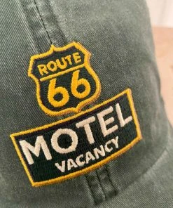 American Needle New & Most Loved Destination Route 66 Raglan Wash Cap - Bottle