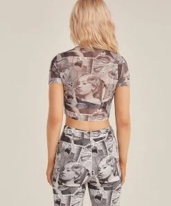 Riley Hubatka X Peppermayo Subway Style Mesh Baby Tee - Riley Collage New & Most Loved 11 Riley Hubatka X Peppermayo Subway Style Mesh Baby Tee - Riley Collage New & Most Loved