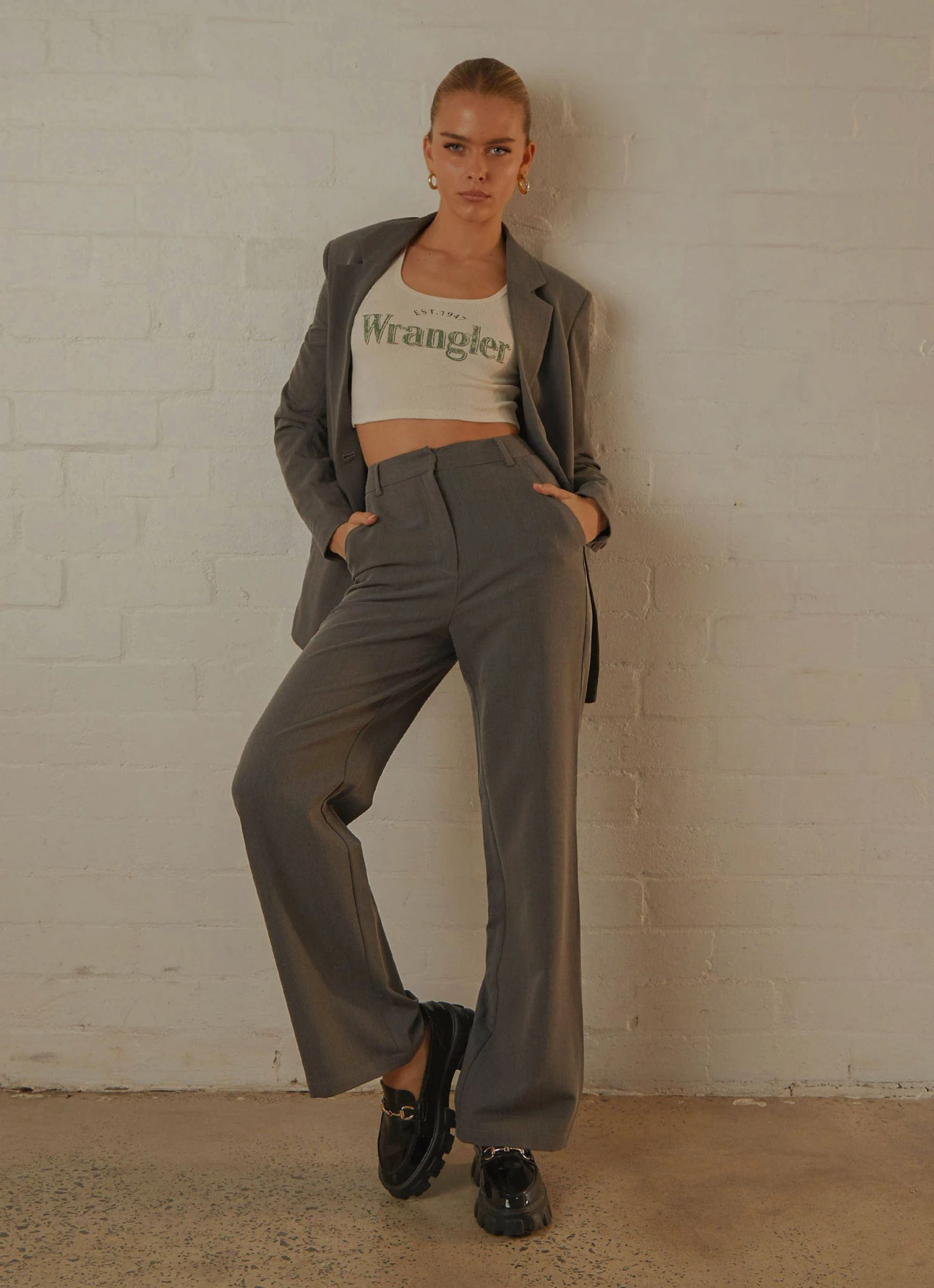 Wrangler The Reaction Tank - Ecru 3 Wrangler The Reaction Tank - Ecru