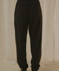 Afends Kat Waffle Sweat Pant - Black New & Most Loved 7 Afends Kat Waffle Sweat Pant - Black New & Most Loved
