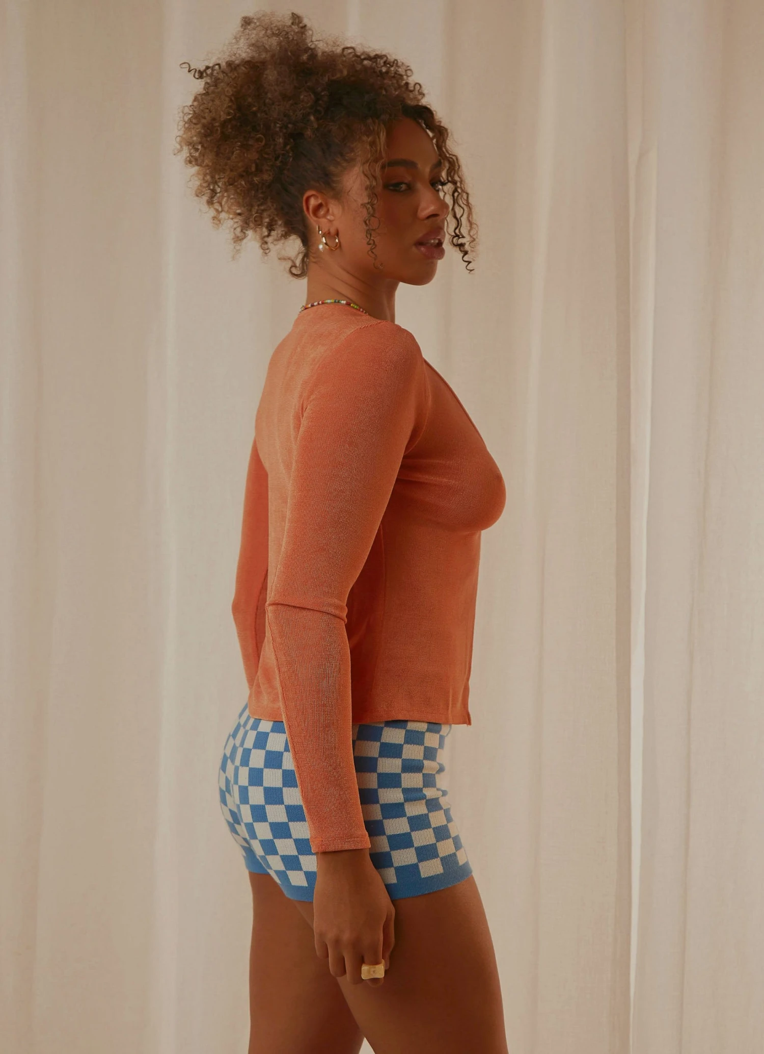 Peppermayo New & Most Loved Pamela Long Sleeve Top - Orange 4 Peppermayo New & Most Loved Pamela Long Sleeve Top - Orange