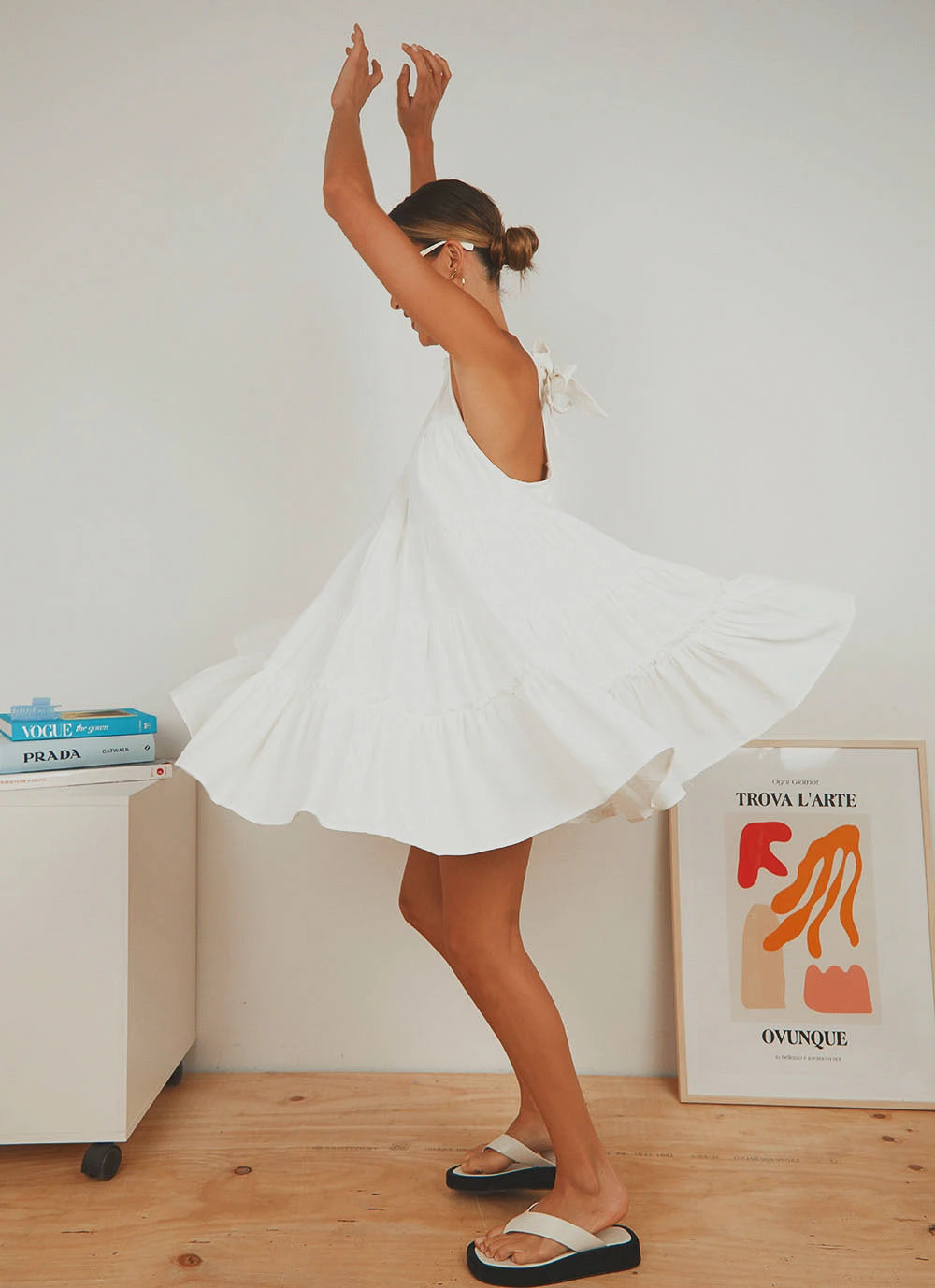 Peppermayo Another Place Mini Dress - White New Dresses 4 Peppermayo Another Place Mini Dress - White New Dresses