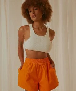 Peppermayo Exclusive Roaming Short - Tangerine