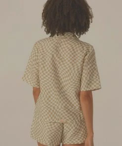 Vacancy Supply Blaze Organic Linen Shirt - White-Crème New & Most Loved 11 Vacancy Supply Blaze Organic Linen Shirt - White-Crème New & Most Loved