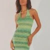 Peppermayo Young Hearts Mini Dress - Green New & Most Loved