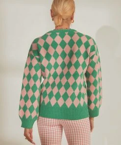 Peppermayo Main Event Sweater - Green New & Most Loved