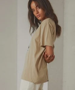 Thrills Storm The Castle Merch Fit Tee - Vintage Khaki New & Most Loved 8 Thrills Storm The Castle Merch Fit Tee - Vintage Khaki New & Most Loved