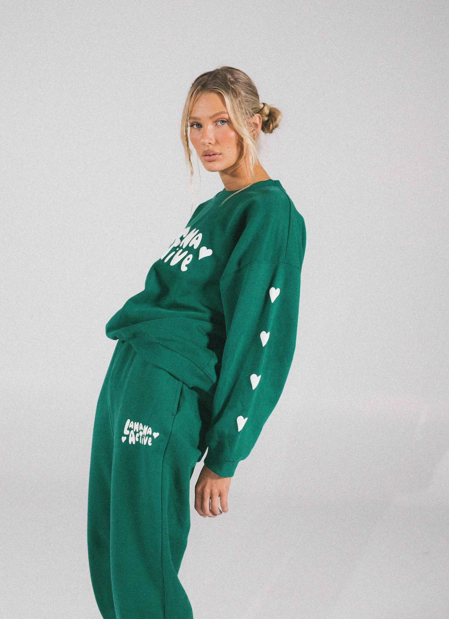 LaHana Swim Brooklyn Trackpant - Green 2 LaHana Swim Brooklyn Trackpant - Green