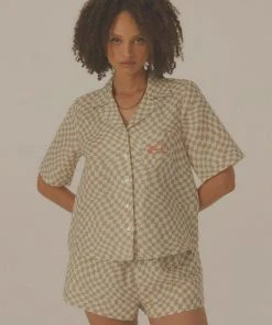 Vacancy Supply Blaze Organic Linen Shirt - White-Crème New & Most Loved 9 Vacancy Supply Blaze Organic Linen Shirt - White-Crème New & Most Loved