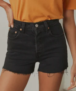 Levi's Ribcage Short - Black Bayou New Bottoms