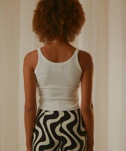 Wrangler Warped Cami - Optic White