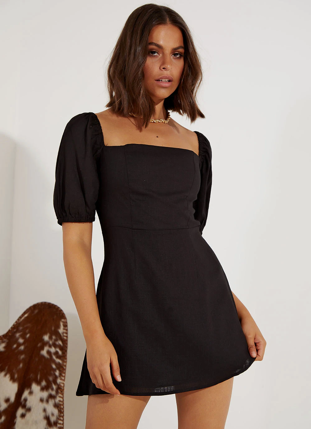 Peppermayo Spring Mood Mini Dress - Black 1 Peppermayo Spring Mood Mini Dress - Black