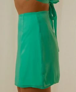 Peppermayo Exclusive Hazel Mini Skirt - Jade New & Most Loved