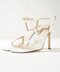 4th & Reckless Anais Heel - White New & Most Loved