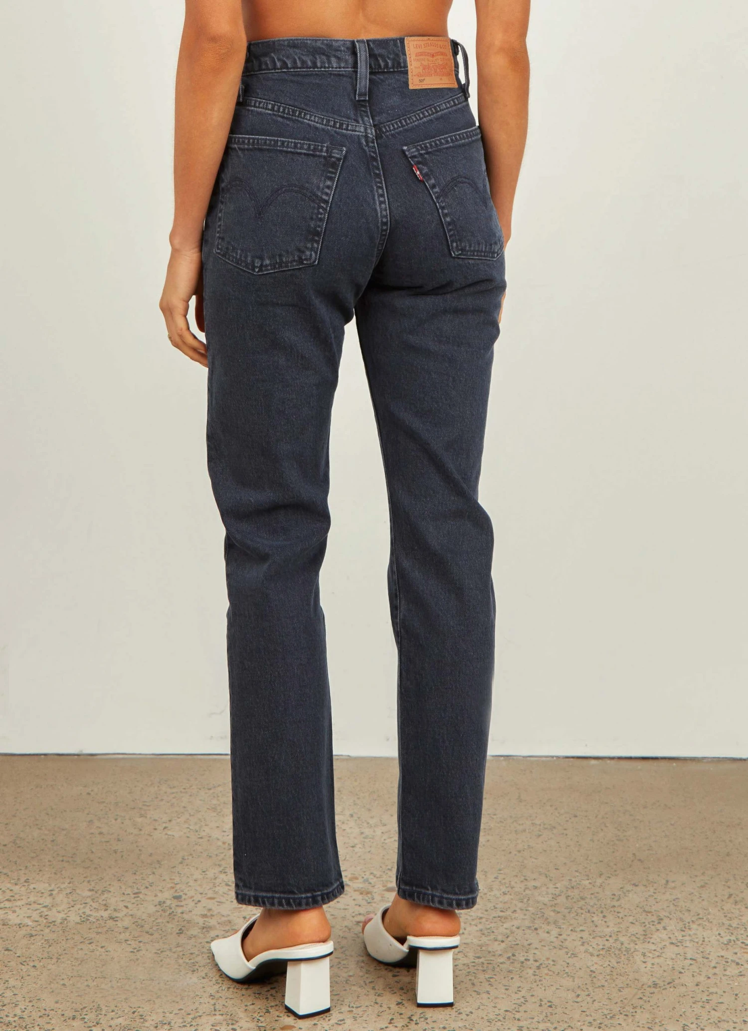 Levi's New & Most Loved 501 Crop Jeans - Deep Dark 5 Levi's New & Most Loved 501 Crop Jeans - Deep Dark