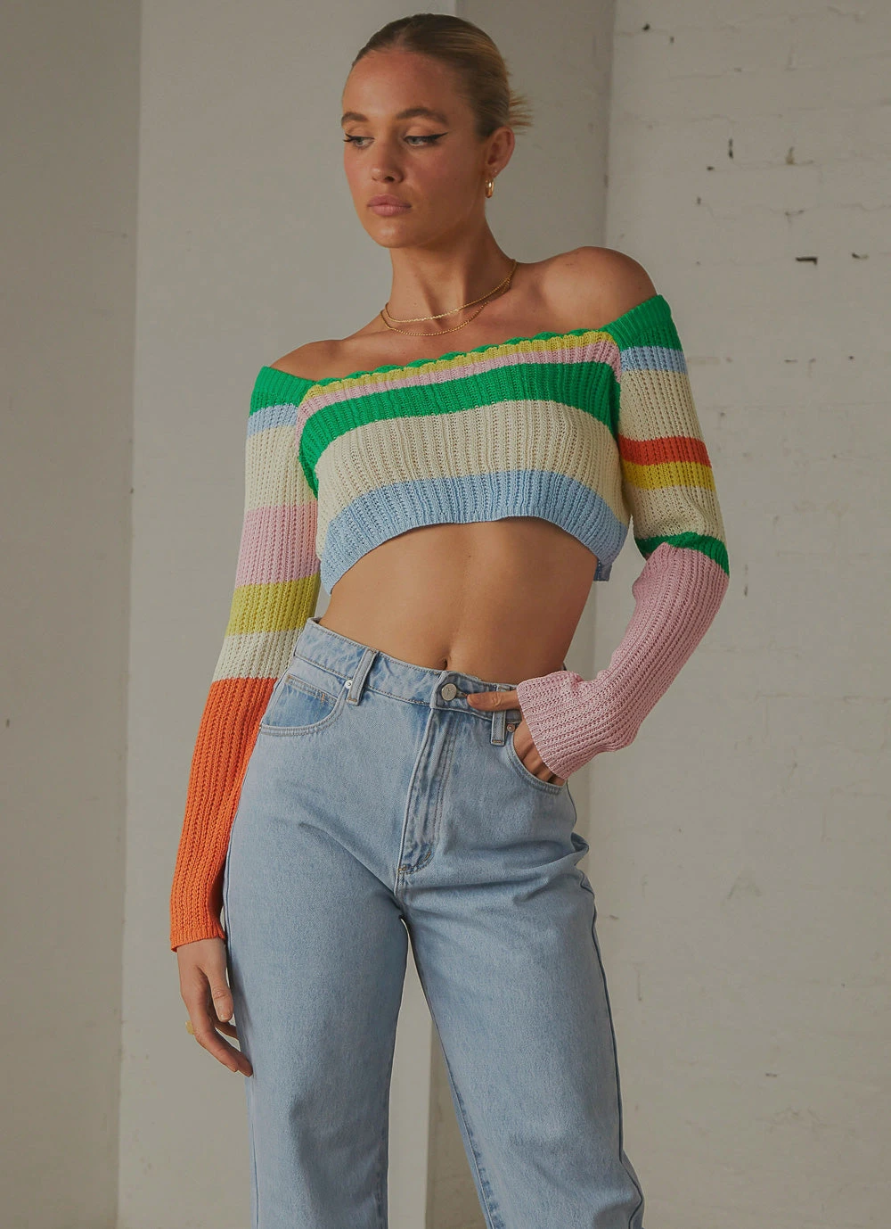 Peppermayo Exclusive Copacabana Crochet Top - Rainbow 4 Peppermayo Exclusive Copacabana Crochet Top - Rainbow