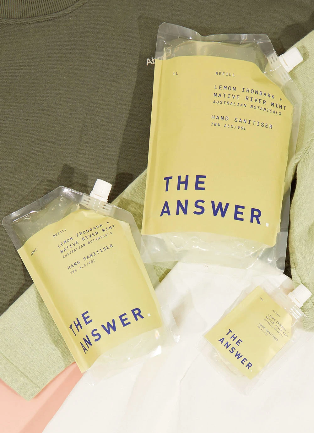 The Answer Hand Sanitiser - 50ML - Lemon Ironbark & Native River Mint New & Most Loved 3 The Answer Hand Sanitiser - 50ML - Lemon Ironbark & Native River Mint New & Most Loved