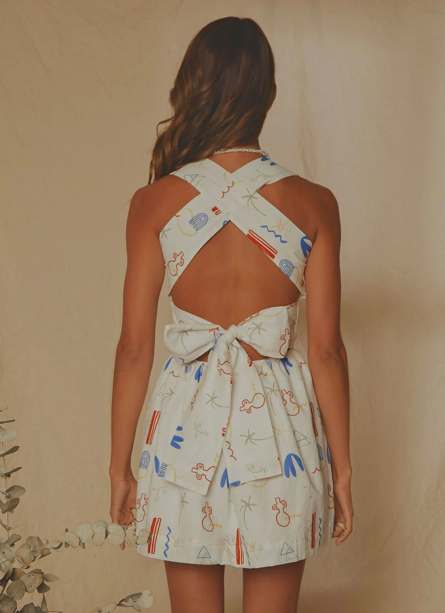 Peppermayo Exclusive European Towns Linen Mini Dress - Santorini New & Most Loved 5 Peppermayo Exclusive European Towns Linen Mini Dress - Santorini New & Most Loved