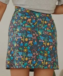 Cools Club New & Most Loved Easy Skirt - Tropic Nights 9 Cools Club New & Most Loved Easy Skirt - Tropic Nights