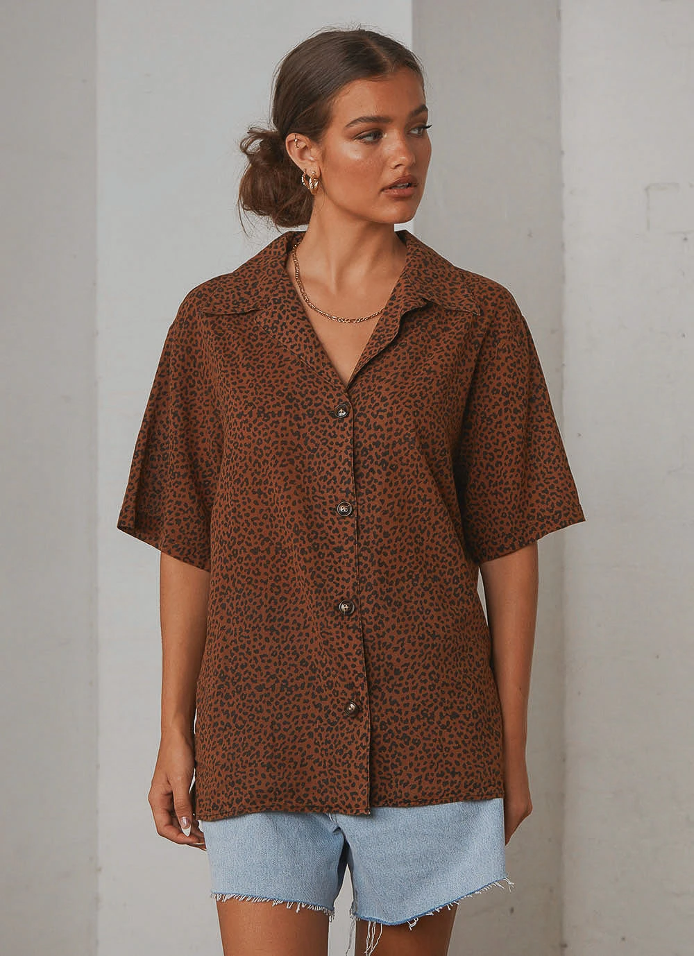 Thrills New & Most Loved Panthera Slouch Shirt - Mustang Brown 3 Thrills New & Most Loved Panthera Slouch Shirt - Mustang Brown