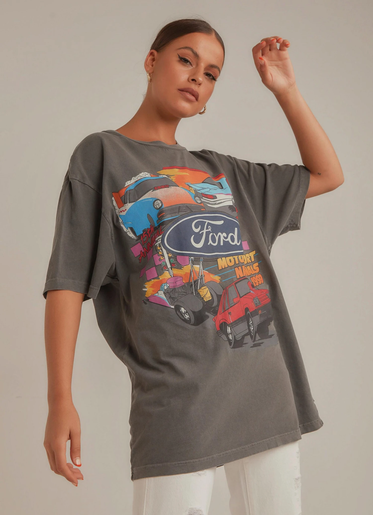 Rolla's Ford Nationals 99 Tee - Washed Black New Tops 2 Rolla's Ford Nationals 99 Tee - Washed Black New Tops