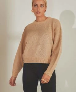 Nude Lucy Lennon Speckle Knit - Honey Speckle 9 Nude Lucy Lennon Speckle Knit - Honey Speckle
