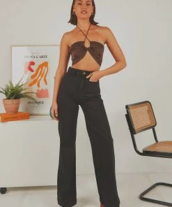 Peppermayo Exclusive New & Most Loved Angel Like You Crop - Choc Brown 7 Peppermayo Exclusive New & Most Loved Angel Like You Crop - Choc Brown