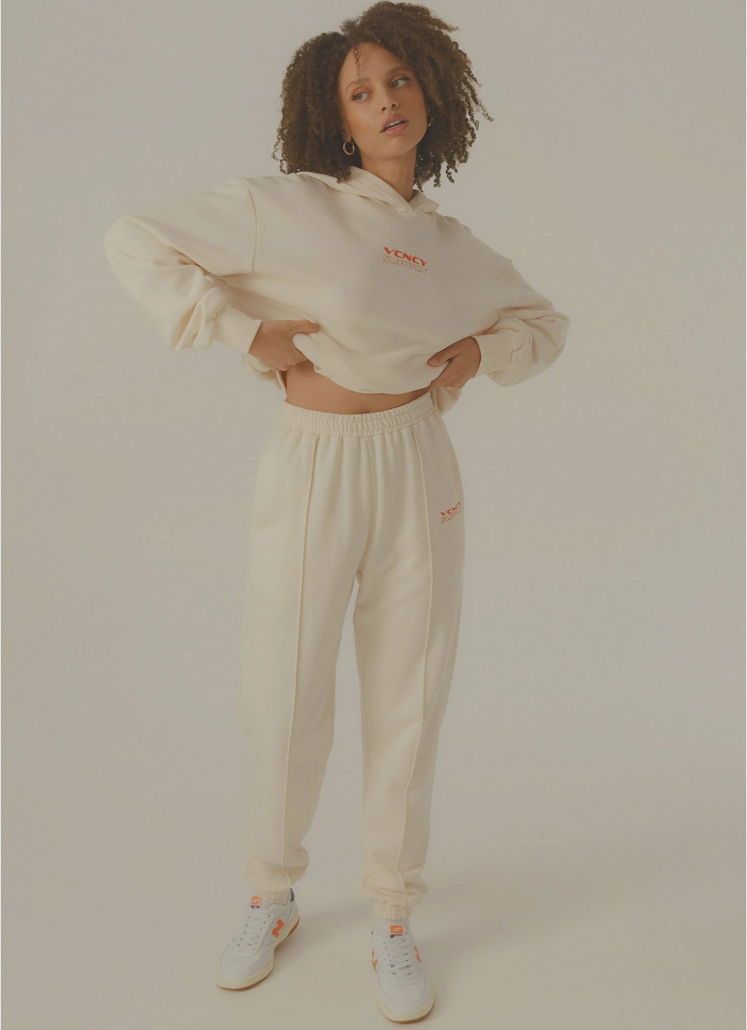 Vacancy Supply Traction Sweatpants - Off White 3 Vacancy Supply Traction Sweatpants - Off White