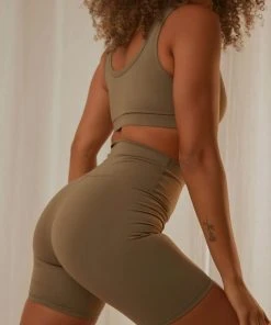 Nude Lucy New & Most Loved Nude Active Bike Short - Olive