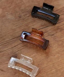 Peppermayo Cafe Hair Clip - Clear New & Most Loved