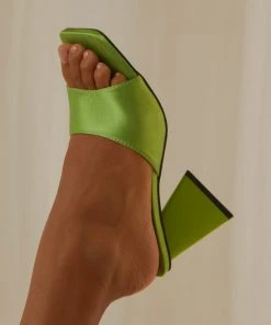 Cult Avenue New & Most Loved N.Y Nights Heel - Summer Green