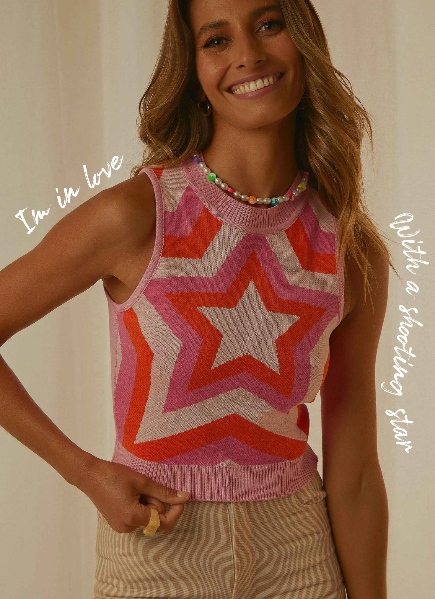 Peppermayo Exclusive Celestial Knit Crop - Pink 1 Peppermayo Exclusive Celestial Knit Crop - Pink