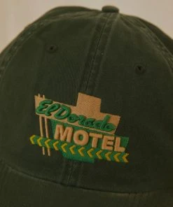 American Needle New & Most Loved El Dorado Motel Ball Park Cap - Dark Green
