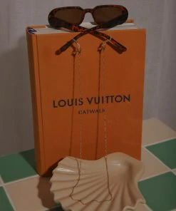 Peppermayo New & Most Loved Good Side Sunglasses Chain - Gold