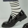 Peppermayo Hana Socks - Black Stripe