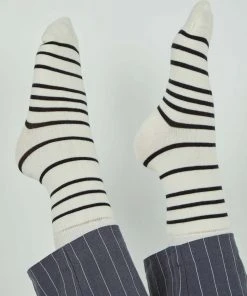 Peppermayo Hana Socks - Black Stripe