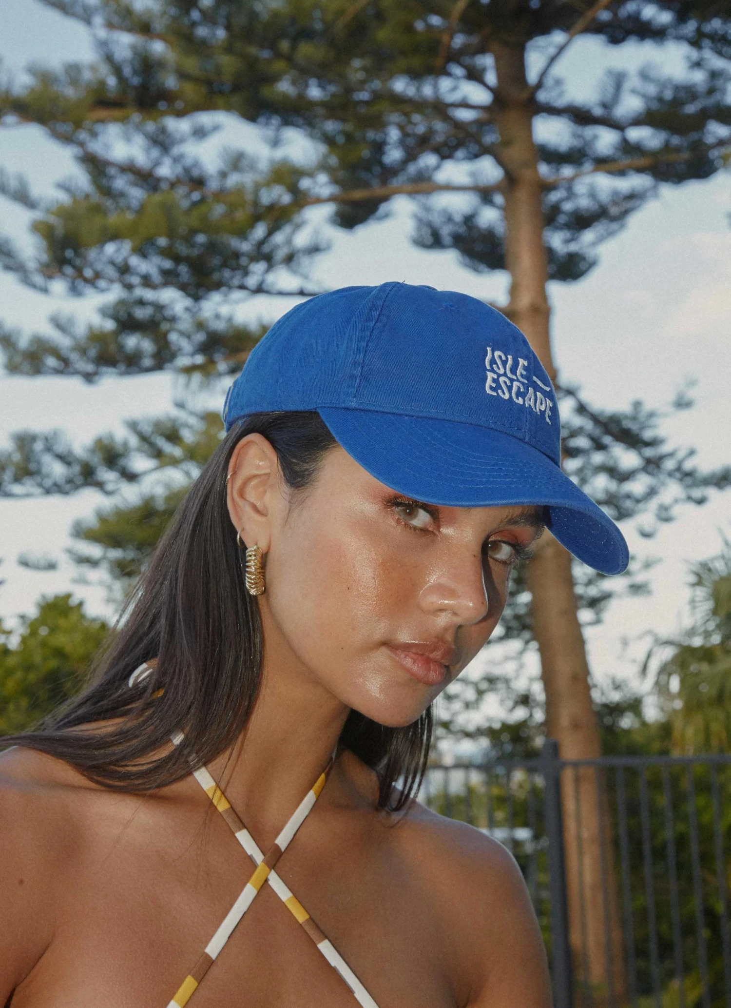 Peppermayo Exclusive New & Most Loved Isle Escape Dad Cap - Cobalt 3 Peppermayo Exclusive New & Most Loved Isle Escape Dad Cap - Cobalt