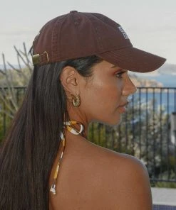 Peppermayo Exclusive Isle Escape Dad Cap - Chocolate New & Most Loved 6 Peppermayo Exclusive Isle Escape Dad Cap - Chocolate New & Most Loved