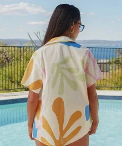 Peppermayo Exclusive New & Most Loved Vacationer Linen Shirt - Colourful Palms 7 Peppermayo Exclusive New & Most Loved Vacationer Linen Shirt - Colourful Palms
