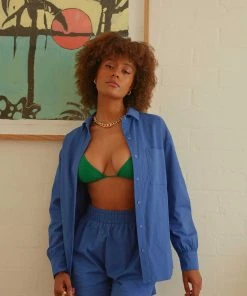 Peppermayo Exclusive Daydreams Shirt - Capri Blue 7 Peppermayo Exclusive Daydreams Shirt - Capri Blue