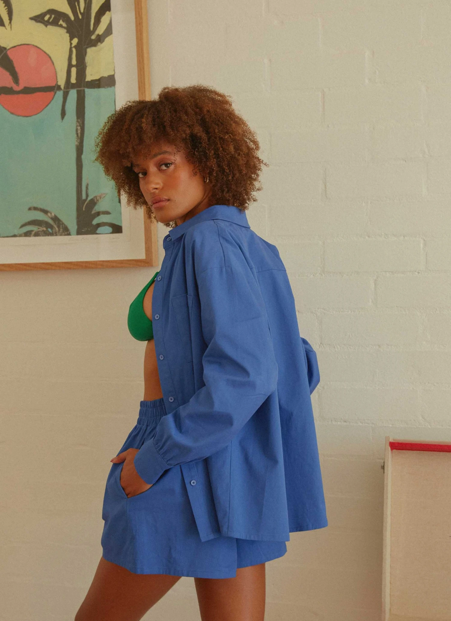 Peppermayo Exclusive Daydreams Shirt - Capri Blue 4 Peppermayo Exclusive Daydreams Shirt - Capri Blue