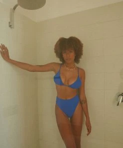 Peppermayo Exclusive New & Most Loved Las Brisas Bikini Top - Cobalt