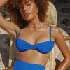 Peppermayo Exclusive New & Most Loved Miami Skies Balconette Bikini Top - Cobalt